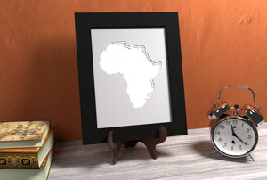 Africa Photo Map