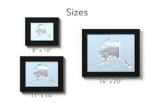 Load image into Gallery viewer, Alaska Photo Map