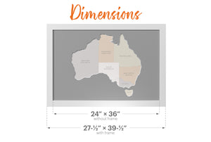 Australian States Photo Map