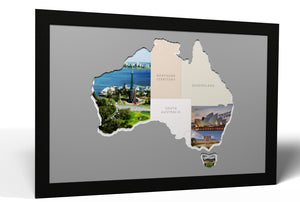 Australian States Photo Map