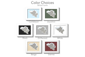 Belgium Photo Map