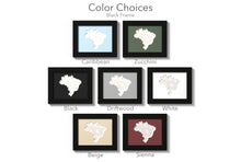 Load image into Gallery viewer, Brazil Photo Map