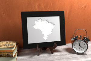 Brazil Photo Map