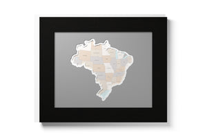 Brazil Photo Map