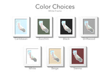 Load image into Gallery viewer, California Photo Map