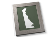 Load image into Gallery viewer, Delaware Photo Map