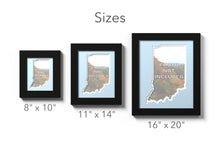 Load image into Gallery viewer, Indiana Photo Map