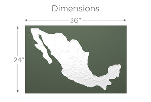 Mexican States Photo Map