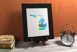 Michigan Photo Map