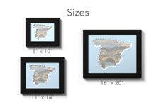 Load image into Gallery viewer, Spain Photo Map
