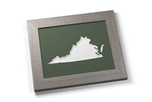 Load image into Gallery viewer, Virginia Photo Map